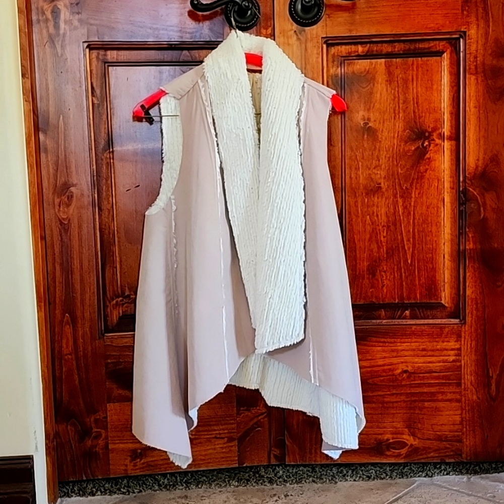 NWT Strive Mystree Faux Suede Vest